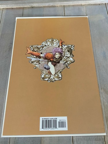 Warlands #1 Comic Book NM Dynamic Forces Canadian Variant 1:2500 COA Pat Lee - Picture 2 of 3