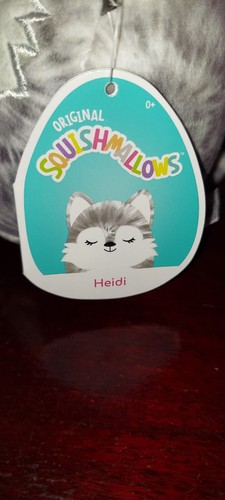 Neu Squishmallow Kellytoys Heidi der Husky Plüsch 5 Zoll - Bild 2 von 3