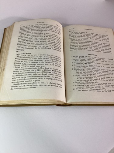 Vtg Paul Work Vegetable Production and Marketing Book 1945 Edition - Imagen 12 de 16