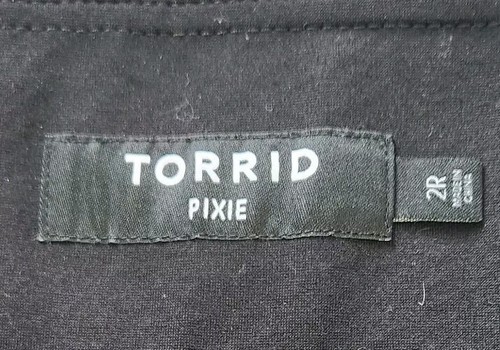 Torrid Pixie Size 2X Leggings Ankle Skinny Pants Black Snakeskin Print - Picture 7 of 11