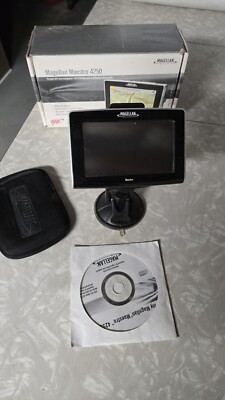 Magellan Maestro 4250 GPS Bundle With Accessories And Box