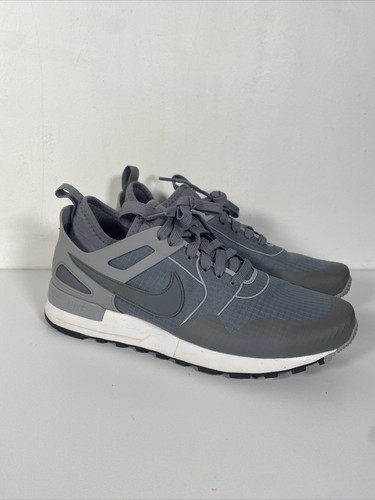 Nike Womens Air Pegasus 89 Tech Size 8 861688-002 Gray Casual Shoes Sneakers