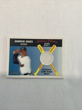 2004 Topps Heritage Clubhouse Collection Relics Andruw Jones #CCR-AJ Patch⚾️♨️r