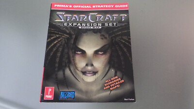 Vtg 1998 PRIMA Offical Strategy Guide Video PC Game MANUAL *Star Craft Expansion