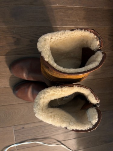 Blondo Canada 11" Tall Shearling Sheepskin Winter Snow Boots Women's US 7 B - Picture 5 of 5