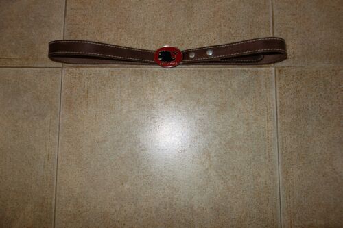 Dsquared² Runway WHALE Leather Belt Cintura L SS/07 Made in Italy, THE RAREST - Foto 2 di 12