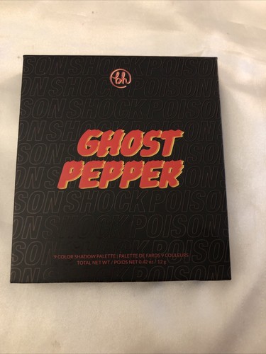 bh Cosmetics Poison Shock Ghost Pepper 9 Color Shadow Palette 12g NIB - Picture 2 of 12
