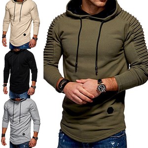 Men-Hoodies-Sweater-Jacket-Coat-Slim-Fit-Hooded-Sweatshirt-Pullover-Sweat-M-3XL