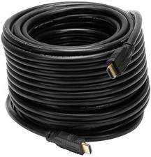 Monoprice 75ft 26AWG CL2 Standard HDMI Cable w/ Built-in Equalizer - Black 