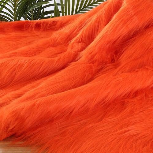 Long Plush 12CM Faux Fox Fur Fabric Doll Soft DIY Cosplay 50*170cm Cloth DIY NEW - Photo 16/35