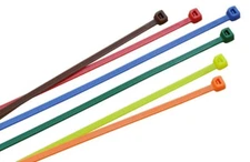 2000 Cable Ties 11" Multi Color 75LB Cable Zip Tie Down Strap Wire Nylon Wrap
