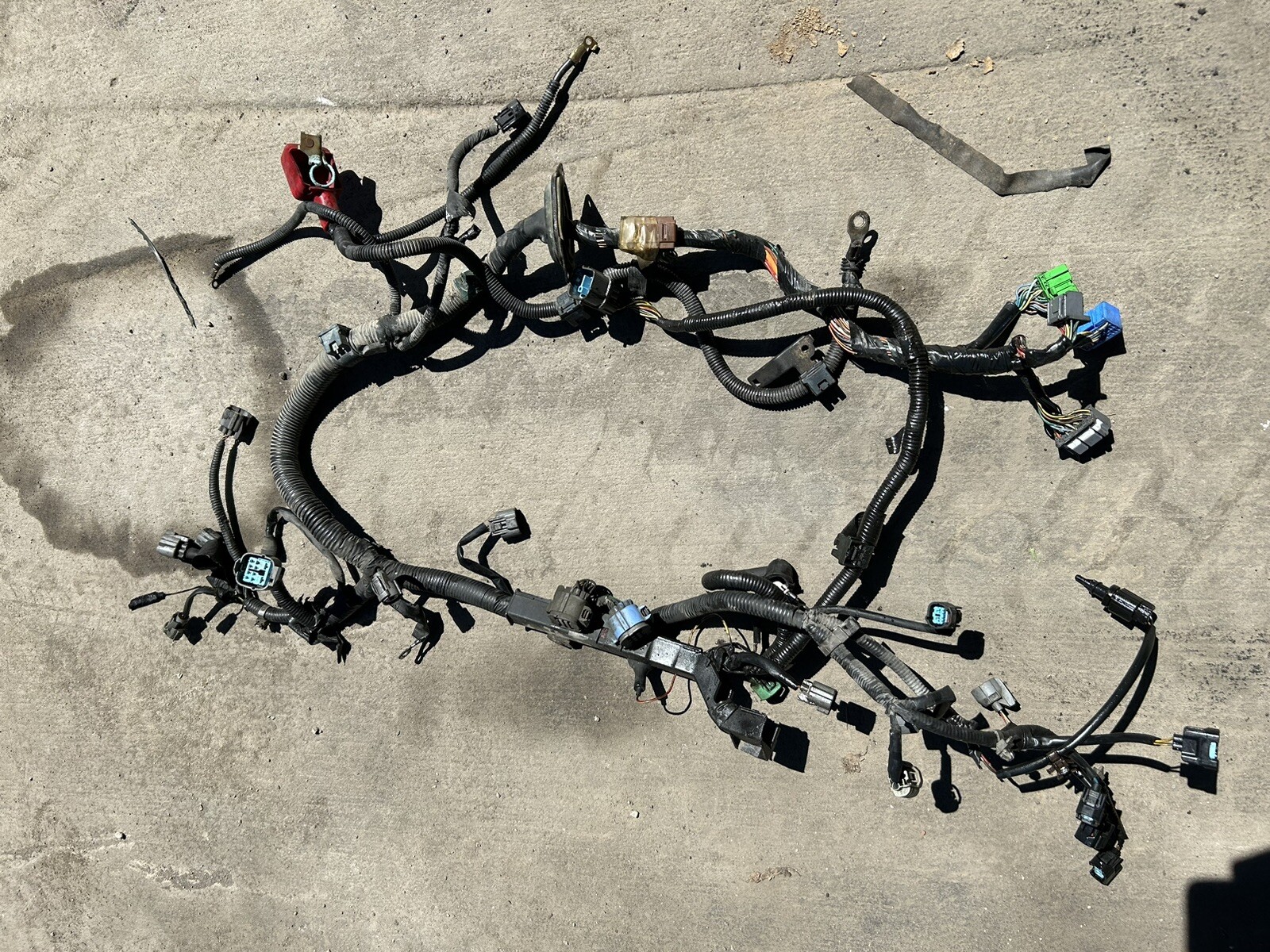 9698 Honda Civic Ex Engine Wire Harness Manual D16y8 VTEC OEM eBay