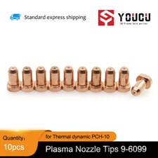 YOUCU 10pcs 9-6099 Plasma nozzle Tips For Thermal Dynamics PCH-10 Torch-