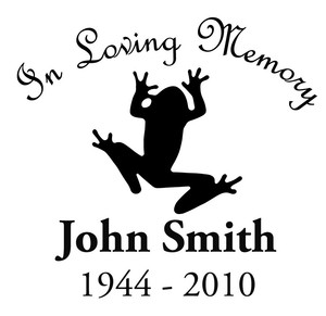 In Loving Memory Car Decals >> Details About In Loving Memory Frog C Car Decal Window Sticker In Loving Memory Car Decals >> Details About In Loving Memory Frog C Car Decal Window Sticker