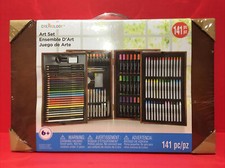 Creatology Art Set 141 Pieces With Wood Storage Case Ages 6+ NEW