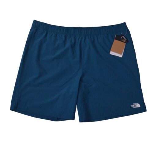 Cerniera corta The North Face Wander XXL normale blu corallo con cordino tasche - Foto 4 di 9