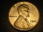 1943-P Steel Lincoln Head Cent CHOICE BU