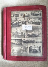 VINTAGE MOTOR RACING ENTHUSIAST PHOTO ALBUM