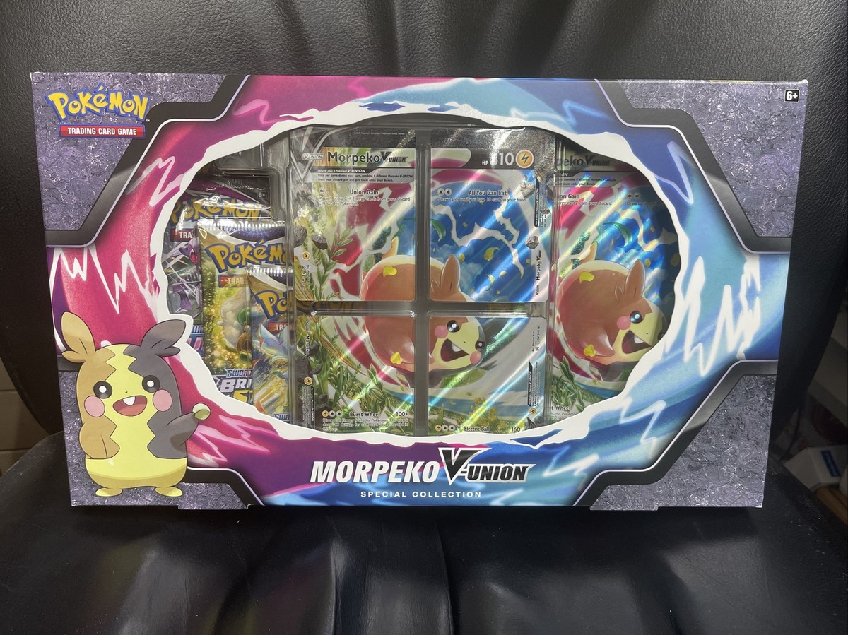 POKEMON TCG: MORPEKO V-UNION SPECIAL COLLECTION BOX SEALED