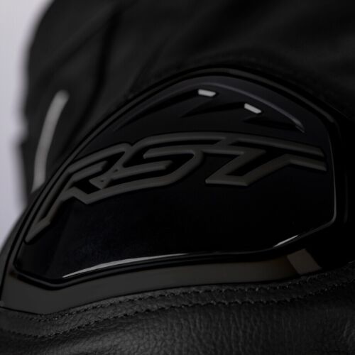 RST S1 Motorcycle Sports CE Leather Jacket/Trousers 2PC Black/black - Picture 3 of 8