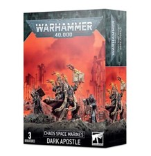 Games Workshop Warhammer 40K CHAOS SPACE MARINES DARK APOSTLE - NEW SEALED