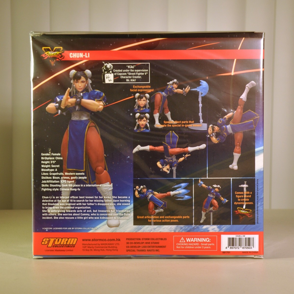 Storm Collectibles Chun-Li Pink Street Fighter V Special Edition