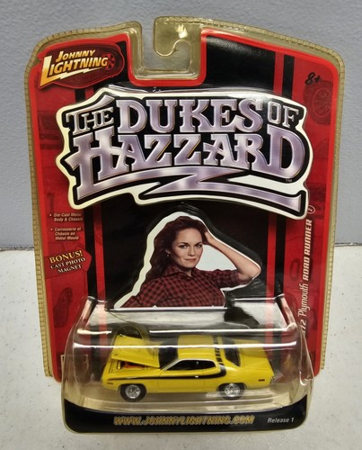 DUKES OF HAZZARD 1972 PLYMOUTH ROAD RUNNER JOHNNY LIGHTNING R1 NIB 2006 VINTAGE - Picture 1 of 2