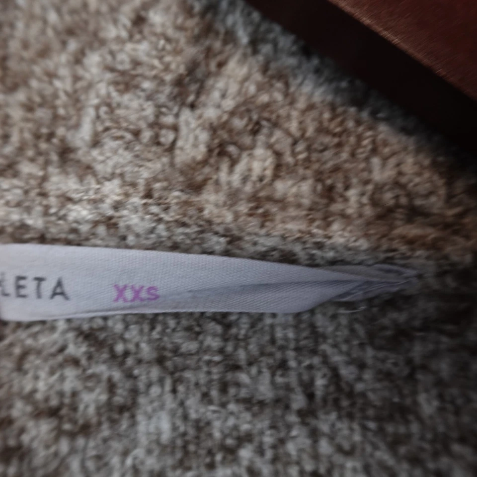 Sudadera con capucha envolvente Athleta Mill Valley Merino Yak frente abierto Boucle suave para mujer talla XXS Foto 2 de 4