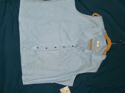 New Worthington Women's sleeveless top size 22/24 blue - Picture 3 of 10