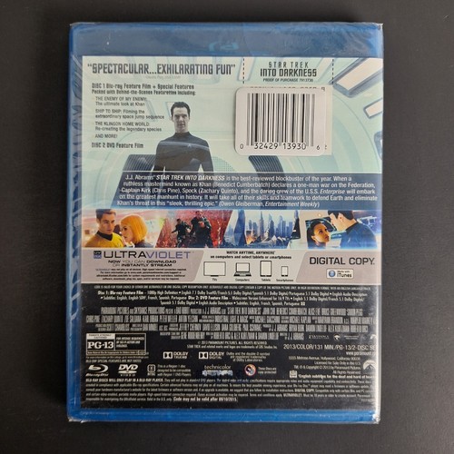 Star Trek Into Darkness Blu-ray (brandneu) - Bild 2 von 2