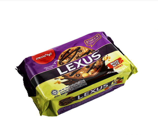 Munchy's Lexus Chocolate Chip Mixed Nuts Cookies 81g (3 sachets