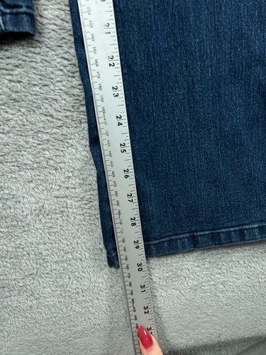 Westport W62 Damen 16 Bootcut Jeans High Rise Signature Fit Dark Wash W36 L30 - Bild 6 von 11