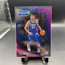 2018-19 Threads Pink Dazzle #2 Ben Simmons /75 NBA Basketball Card