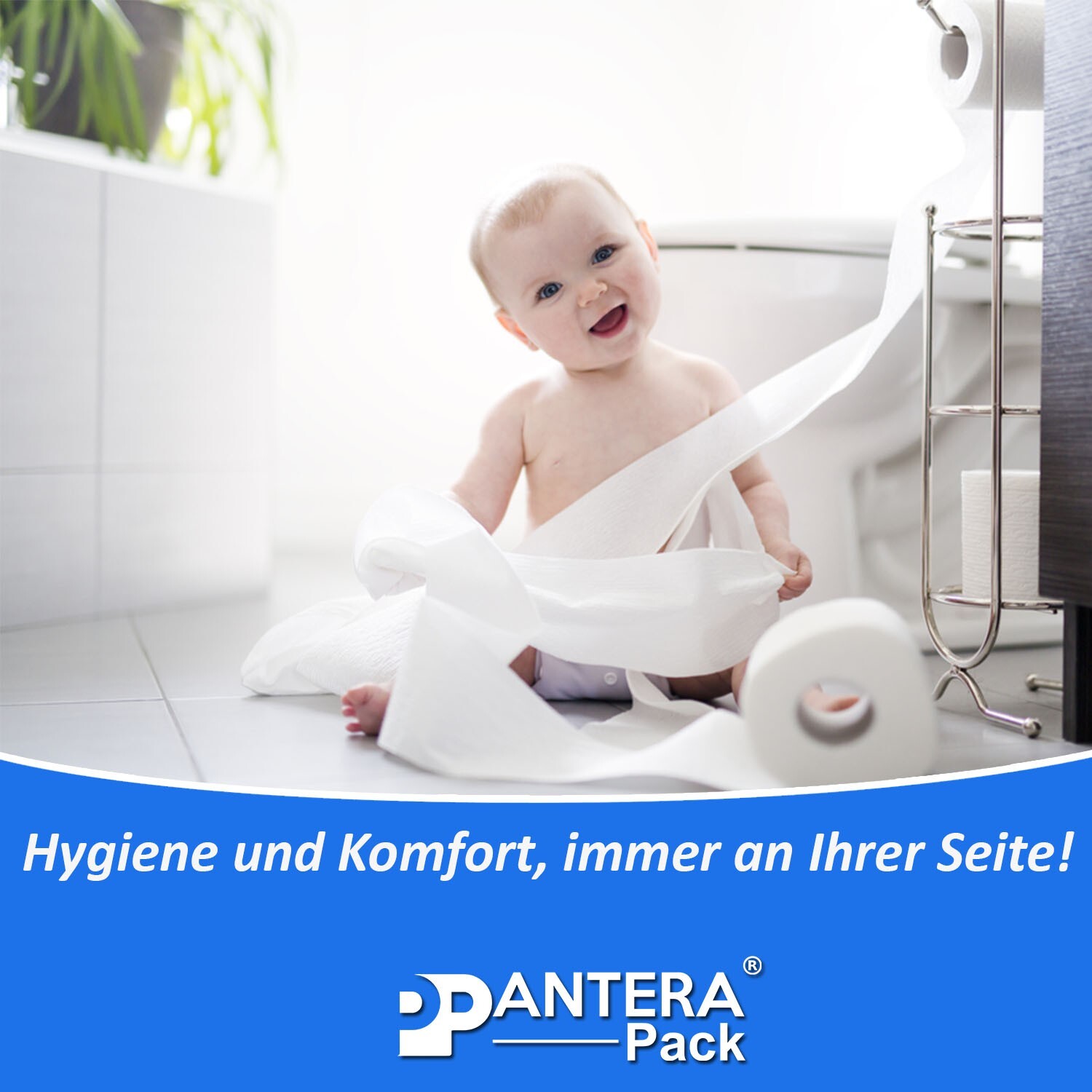 64 rollen Toilettenpapier Klopapier WC Papier 3 lagig Weiß Soft