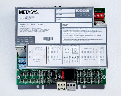 Johnson Controls Metasys Kontroll- AS-VAV111-1