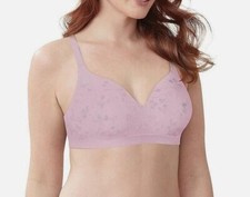 LARGE Bali Comfort Revolution Jacquard T-Shirt Bra HUSH PINK FLORAL DF3643