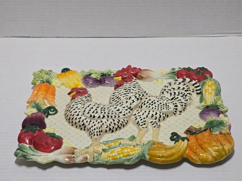 FRIZ & FLOYD KLASSISCHE 3D HUHN HAHN WANDRELIEF 12X9" - Bild 4 von 6