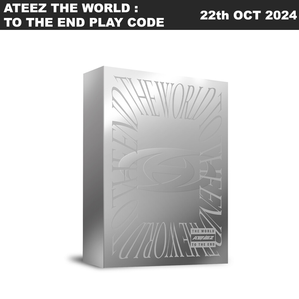 ATEEZ THE WORLD : TO THE END PLAY CODE Card+Photobook+Diary+