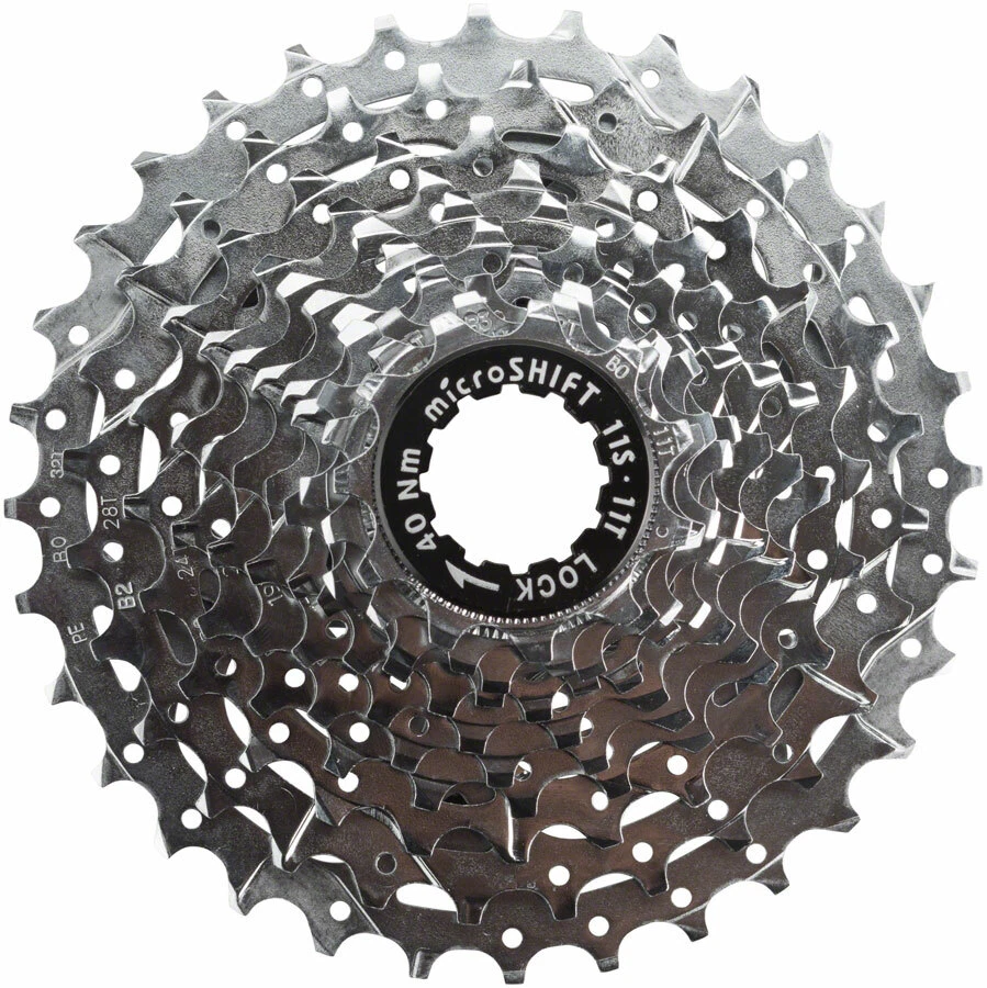 Cassetta MicroSHIFT H09 9 Velocità Cassette MicroSHIFT Per Biciclette | Acquisti Online Su Cassetta Bici Argento