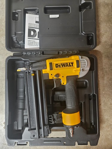 DeWalt pneumatischer 18 Gauge Präzision Punkt Brad Nagler Modell # DWFP12233