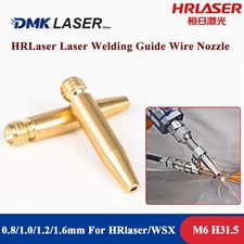HR Laser Welding Nozzle M6 H31.5 Guide Wire Nozzle For WSX HUANRI Laser Weld Gun
