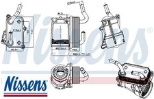 Nissens 91317 Ölkühler für Motoröl für Mercedes-Benz Nissens 91317 Ölkühler für Motoröl für Mercedes-Benz