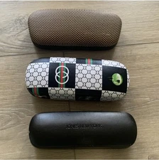 3 Various Glass Cases