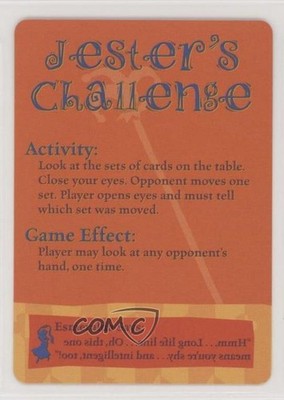 1996 SkyBox Hunchback of Notre Dame Jesters Challenge 2k3