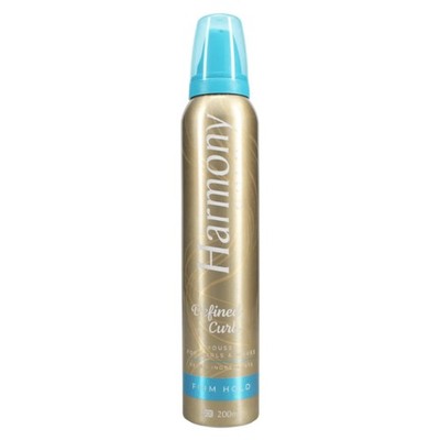 Harmony Curl Styling Mousse 200ml - Fester Halt, Frizz Control für Locken