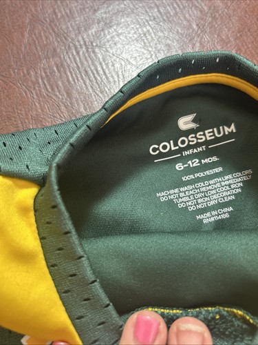 NEW Baylor University Bears Jersey Shirt Infant Baby 6-12 Month Colosseum - Picture 5 of 7