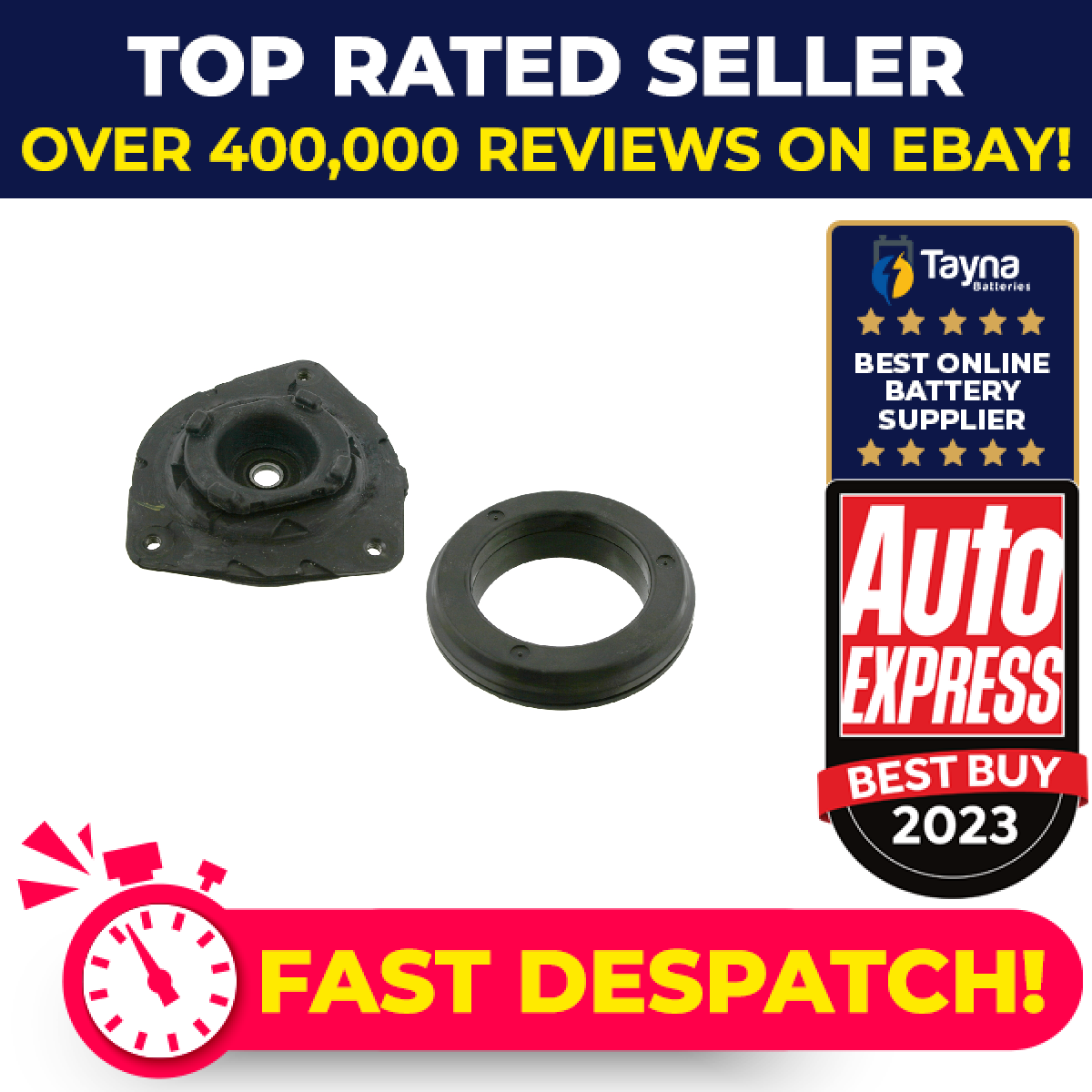 Top Strut Mounting Front Left 27457 Febi 54321AX600 54321AX600S1 7701208582 New