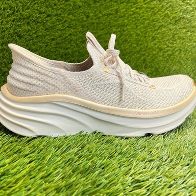 Skechers D'Lux Vapor Evening Glow Womens Size 8.5 Beige Running Shoes Sneakers