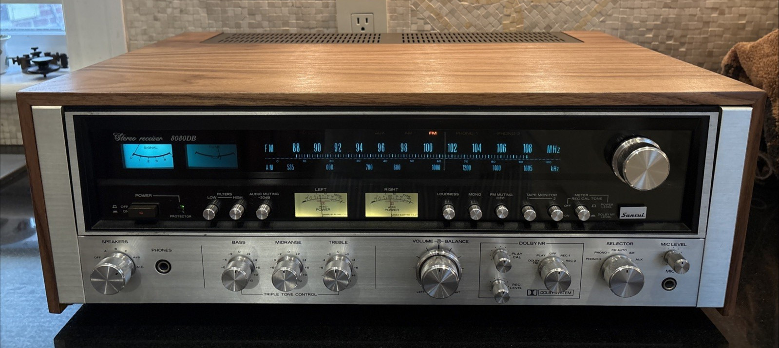 Sansui 8080DB vintage audio equipment - eBay listing photo 2
