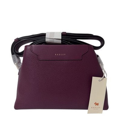 RADLEY Handtasche merlot rot Leder kleine Umhängetasche Piccardy Hill 2.0 UVP 199£